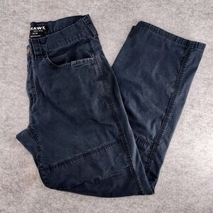 Hawx Work Gear 32x30 | Mens Blue Ripstop Double Knee Carpenter Utility Pants